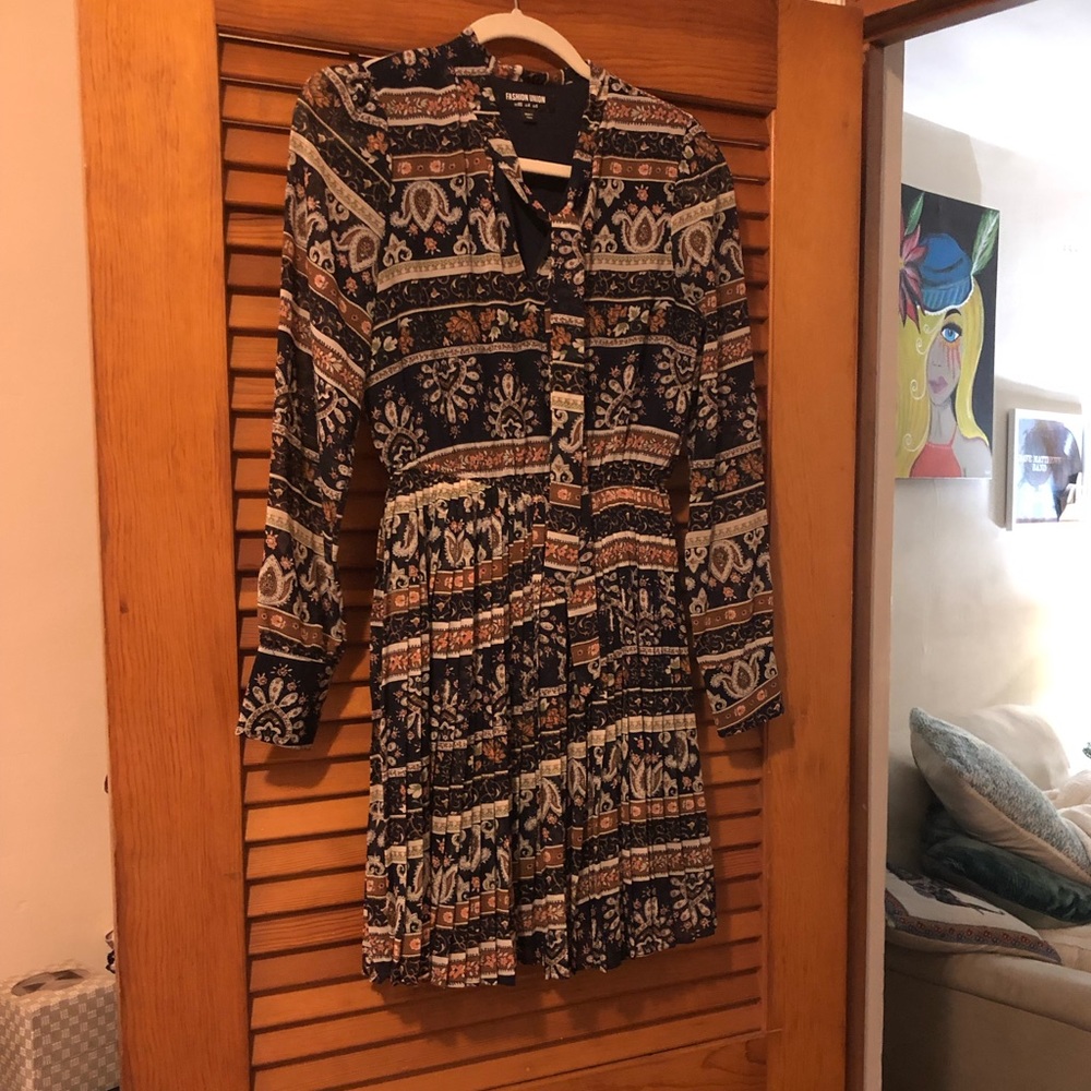 Mosaic style dress